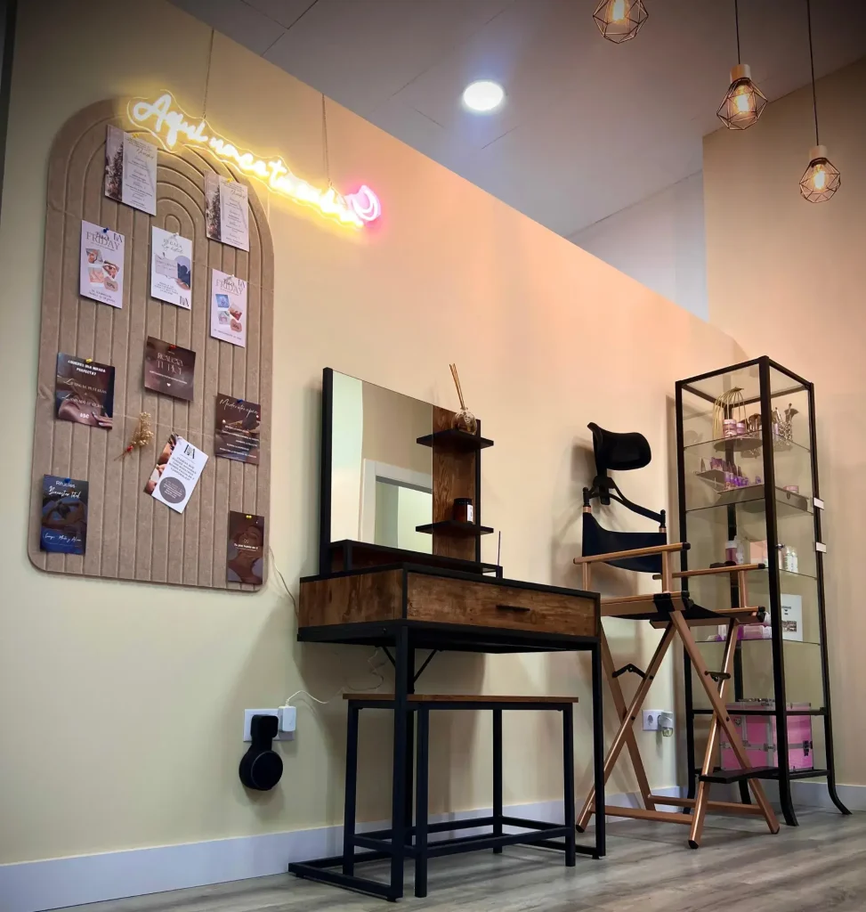 Instalaciones del salón de belleza Lucía Argandoña en Albacete